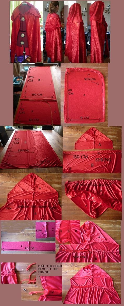 Diy Cape, Cape Pattern, Diy Kostüm, Costumes For Teens, Sew Ins, Seni Dan Kraf, Cosplay Tutorial, Cosplay Diy, Costumes Ideas