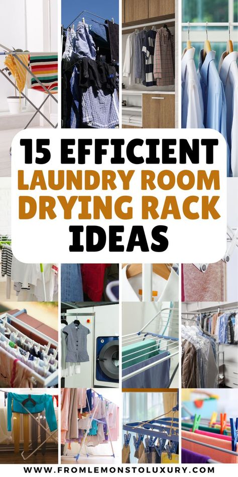 laundry room drying rack ideas Pulley Drying Rack, Laundry Room Drying Rack Ideas, Drying Rack Drawer, Drying Rack Ceiling, Drying Rack Ideas, Wall Laundry Room, Drying Rack Over Sink, Laundry Room Drying, Laundry Room Drying Rack