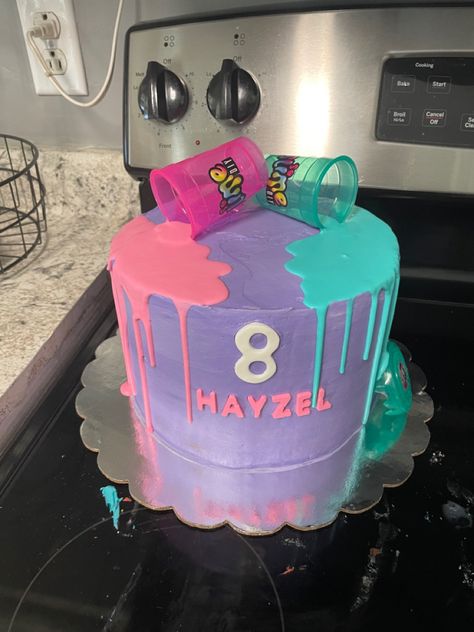 Slime Cakes Birthday Parties, Slime Birthday Cake Ideas, Slime Themed Cupcakes, Slime Themed Birthday Cake, Slime Cake, Slime Birthday Cake, Slime Themed Birthday Party Decorations, Slime Cake Ideas Girl, Slime Theme