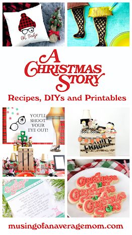 A Christmas Story Party, Christmas Story Party Ideas, Christmas Vacation Party, Christmas Story Movie, Christmas Activities For Families, Movie Crafts, Christmas Movie Night, Movie Themed Party, Christmas Party Themes