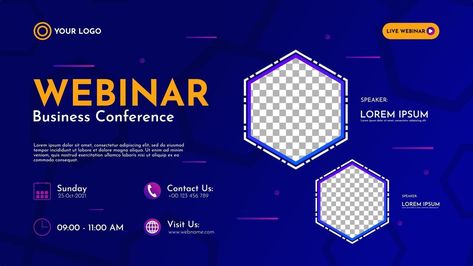 Webinar Background, Poster Design Landscape, Webinar Poster Design, Webinar Template, Webinar Poster, Zoom Webinar, Design Landscape, Background Banner, Abstract Background