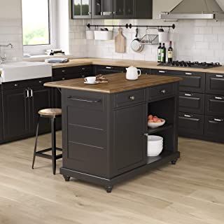 Amazon.com : small kitchen islands on clearance Kitchen Island Dimensions, Freestanding Kitchen Island, Island Stools, Black Kitchen Island, Small Kitchen Island, Kitchen Island Cart, White Kitchen Island, Kitchen Island Decor, Large Kitchen Island