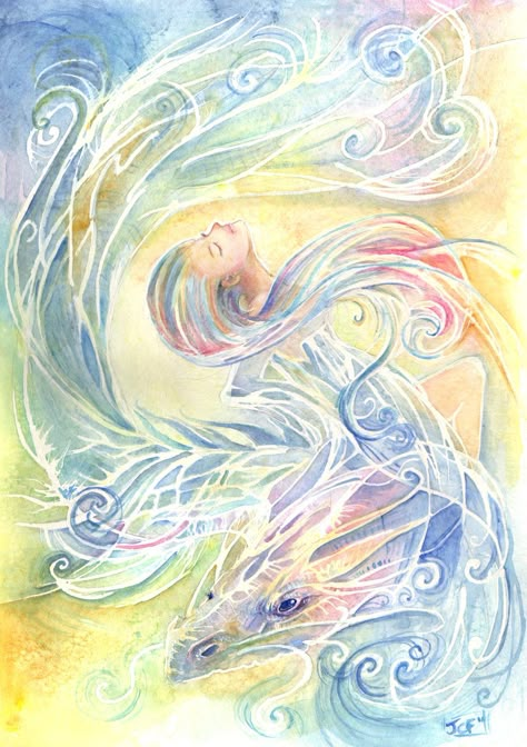 Air Element Art, 4 Elements Art, Wind Illustration, Wind Element, Wind Painting, Wind Spirit, Air Elemental, Element Of Air, Wind Art