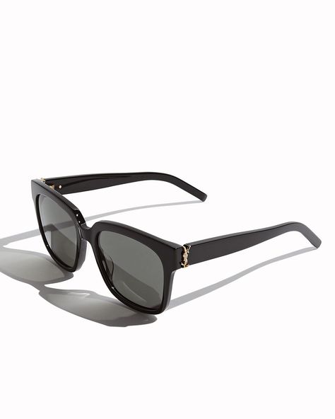 Saint Laurent Square YSL Acetate Sunglasses - Pass Aesthetic, F1 Lifestyle, F1 Girl, Nice Sunglasses, Nice Accessories, Ysl Sunglasses, Beautiful Glasses, Jacquemus Bag, Glamour World