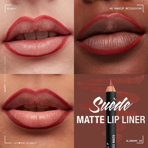 Line it, define it, love it! 💋 Nyx Suede Matte Lip Liner Available in stock 🔥 Sale Price: 750 BDT Regular Price: 900 BDT Available Shades:✅ 25 - Whipped Caviar 50 - Dainty Daze 31 - Cannes 53 - Brunch Me 03 - Cherry Skies 30 - Los Angeles 34 - Alabama 09 - Tea And Cookies 37 - Los Angeles 2.0 35 - Prune 58 - Girl, Bye 12 - Vintage 52 - Free Spirit 28 - Stockholm 59 - Sweet Tooth 27 - Copenhagen 04 - Softspoken 57 - Spicy ✅ Inbox us / ORDER from website Get an extra discount with code: new... Tea And Cookies, Girl Bye, Soft Lips, Nyx Professional Makeup, Lip Pencil, Matte Lip, Matte Lips, Ulta Beauty, Professional Makeup