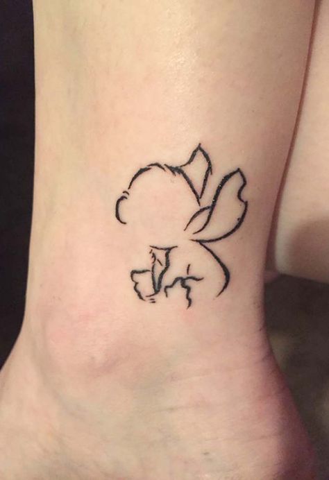 30+ Unique Disney Tattoo Ideas for Women – MyBodiArt Stitch Ankle Tattoo, Disney Tattoos Small Stitch, Small Tattoos Stitch, Stitch Tattoo Minimalist, Tattoo Ideas Small Ankle, Minimalist Stitch Tattoo, Cute Stitch Tattoo Ideas, Stitch Line Tattoo, Small Tattoo Disney