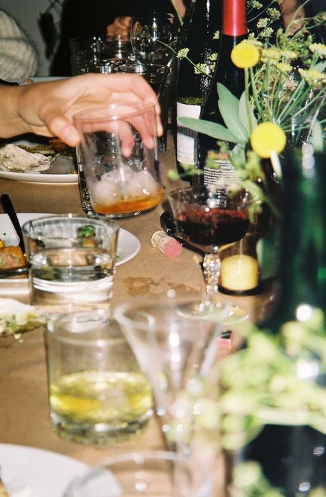 Messy Chic, Restaurant Photography, Kodak Gold, Natural Wine, Supper Club, Wine And Dine, Flash Photography, Craft Cocktails, Wine Bar