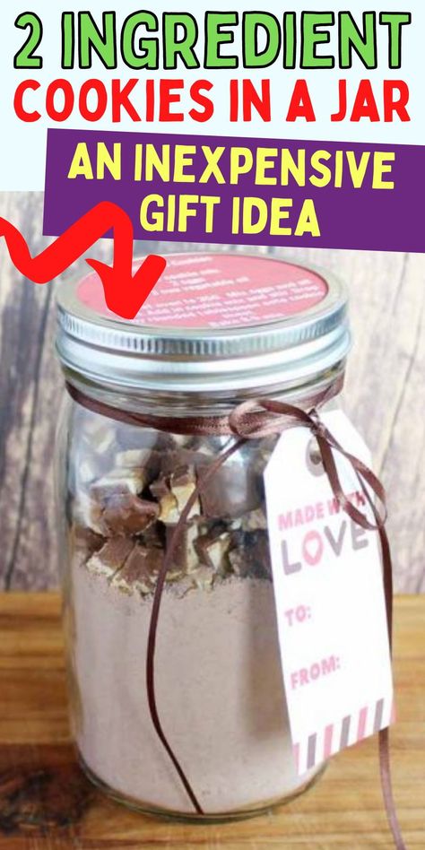 Chocolate Chip Cookie Mason Jar Recipe, Cake Mix Cookies In A Jar, Pint Jar Cookie Mix Recipe, Cookies In A Jar Gift, Cookies In A Jar Recipe, Cookie Mix In A Jar Recipe, Mason Jar Gifts Recipes, Cookie Mix In A Jar, Grandma Cookie Jar