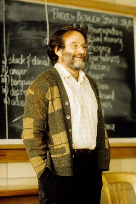 Robin Williams in Good Will Hunting (1997) Sean Mcguire, Madame Doubtfire, Royal Gala, Sean Maguire, Good Will Hunting, Septième Art, Dead Poets Society, Matt Damon, Best Supporting Actor