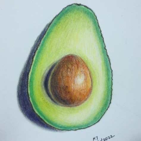 FC Polychromos Simple Fruit Drawings, Simple Color Pencil Drawing Ideas, Fruit Pencil Drawing, Things To Draw With Colored Pencils, Easy Color Pencil Drawing, Simple Colored Pencil Drawing, Realistic Colored Pencil Drawings, Realistic Drawings Colored Pencils, Colored Pencil Drawing Ideas