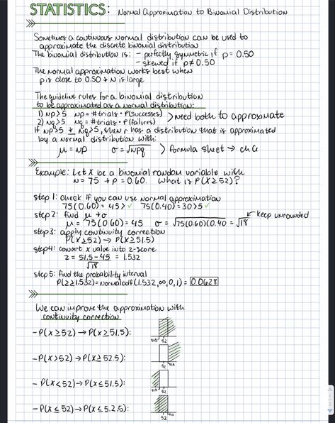 Statistics Major Aesthetic, Ap Statistics Notes Aesthetic, Applied Statistics Notes, Intro To Statistics College, Statistics Notes, Binomial Distribution, Standard Deviation Statistics, Normal Distribution, Statistics