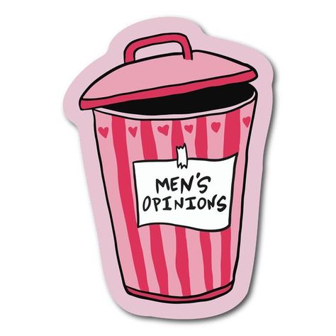 Mini Men's Opinions Sticker #stickersprintable #stickersheets #funnystickers #stickerideas #aestheticstickers #cutestickers Iphone Case Design Printable, Zazzle Stickers Puns, Hydro Flask Stickers Printable, Funny Stickers Magnets, Preppy Stickers Magnets, Preppy Stickers Printable Pink, Cute Iphone Stickers, Printable Vinyl Stickers, Cute Phone Stickers