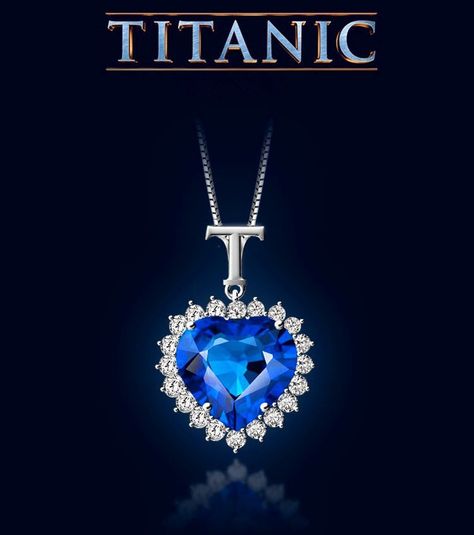 Necklace Shortener, The Heart Of The Ocean, Blue Heart Necklace, Diamond Necklace Wedding, Bridal Diamond Necklace, Titanic Jewelry, Ocean Necklace, Cheap Necklaces, Necklace Design