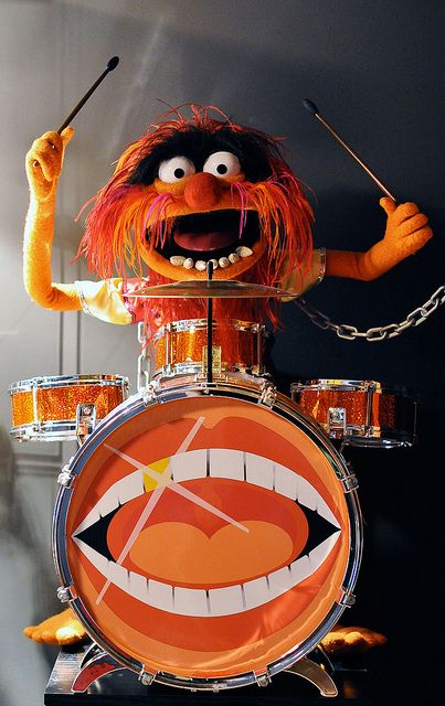 Animal Muppet by Master Replicas, with custom drums.     Fill Your Autoresponder Everytime with the "Full Meal Deal" Ernie Und Bert, Animal Muppet, Die Muppets, Tim Riggins, Montreux Jazz Festival, Playing Drums, Friday Quotes Funny, Happy Friday Quotes, Fraggle Rock