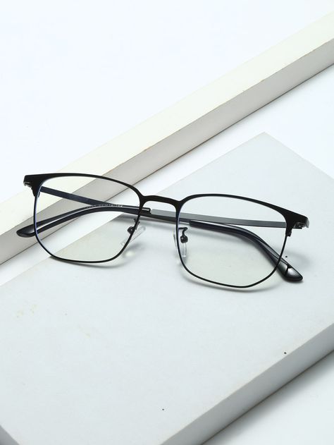 Collar    Full Rim Glasses Embellished   Women Accessories Black Rimmed Glasses Women, Stylish Glasses For Men, Cute Glasses Frames, Leather Handbag Patterns, Glasses Frames Trendy, Classy Glasses, Glasses Inspiration, Chic Glasses, Mens Glasses Fashion