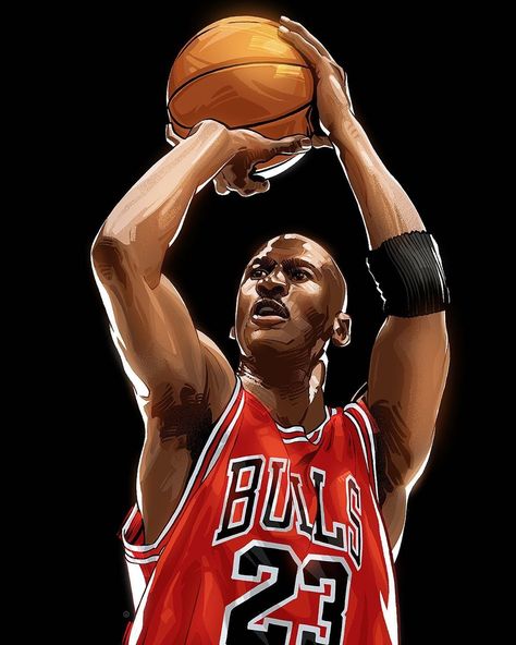 The Art of Nikita Abakumov on Instagram: “Michael Jordan fanart. #jordan #michaeljordan #basketball #nba #chicagobulls #23 #slamdunk #dunk #player #sport #poster #art #illustration…” Michael Jordan Images, Michael Jordan Poster, Michael Jordan Art, Jordan Woods, Jordan Poster, Jordan Art, Michael Jordan Pictures, Nba Basketball Art, 90s Wallpaper Hip Hop