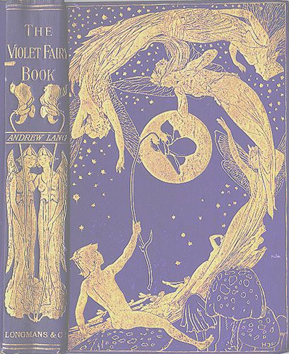 "The Violet Fairy Book" Andrew Lang Violet Fairy, Hyrule Castle, Andrew Lang, Retro Posters, Gig Poster, Vintage Book Covers, Beautiful Book Covers, Fairy Book, Poster Designs