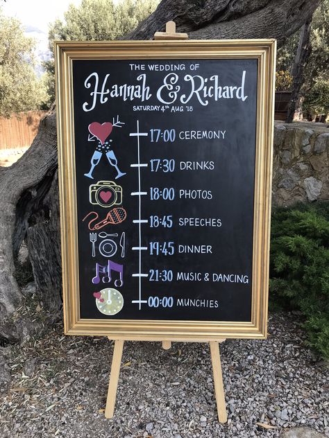 Wedding board ideas. Order of service Wedding Poster Board Ideas, Wedding Board Ideas, Order Of The Day Wedding, Budget Gifts, Aisle Decorations, Wedding Extras, Wedding Planner Printables, Wedding Expenses, Budget Gift