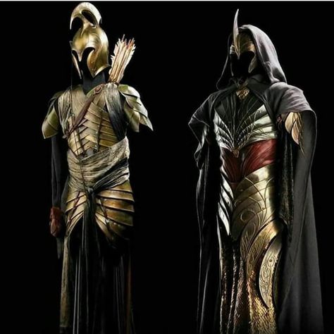 Noldor and Galadhrim armor Noldor Armor, Elvish Armor, Elven Armor, Elf Armor, Armor Fantasy, Costume Armour, Leather Armor, Arm Armor, Fantasy Costumes