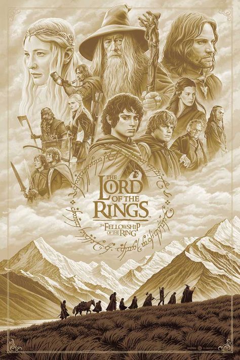 The Fellowship Of The Ring, Middle Earth Art, Lotr Art, Most Beautiful Wallpaper, Fellowship Of The Ring, Pop Culture Art, Animation Movie, Jrr Tolkien, The Lord Of The Rings