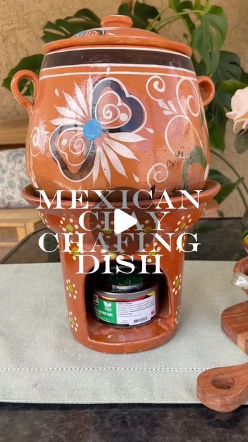 Ibarra Imports™️ Mexican Home Decor on Instagram: "Today is day! We are getting a huge restock of chafing dishes to keep your favorite Mexican food warm. Available on our website at 3pm PsT   www.ibarraimports.com   #mexicanfood #mexicandishes #mexicanpots #ollafrijolera #cazuelasmexicanas #olladebarro #tazadebarro #cateringfood #casueladebarro#barromexicano #comidamexicana #mexicankitchen #senoralife #barrolibredeplomo #fiestamexicana #mexicantheme #mexicanparty #mexicanplates #mexicanpottery #tacos #foodblogger" Mexican Food Catering, Mexican Catering, Mexican Pottery Decor, Mexican Plates, Mexican Traditions, Catering Ideas Food, Mexican Kitchens, Mexican Home Decor, Mexican Home