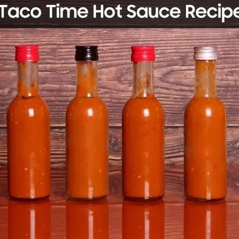 Taco Time Hot Sauce Recipe - Easy Kitchen Guide Taco Time Hot Sauce Copycat, Taco Time Hot Sauce Recipe, Hot Sauce Recipe, Taco Time, Hot Sauce Recipes, Kitchen Guide, Taco Sauce, Easy Taco, Roasted Peppers