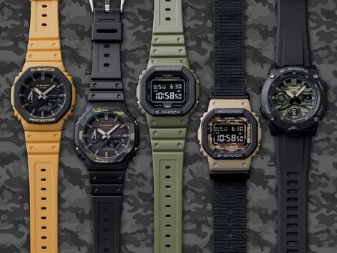 G Shock Watches Mens, Green Watch, Accesories Jewelry, Square Face, Elapsed Time, G Shock Watches, Mens Watches Black, Square Faces, Casio G Shock