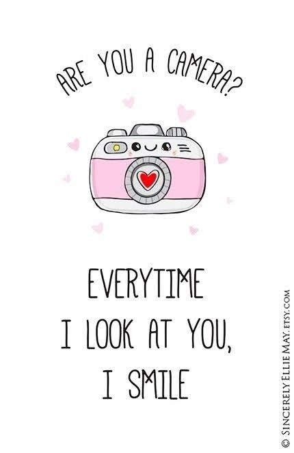 Punny Cards, Black And White Typography, Smile Cute, Photography Poster, Cheesy Quotes, Love Puns, Cute Puns, White Typography, Funny Wall Art