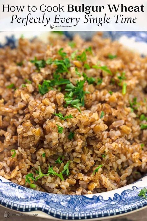 Bulgar Recipes, Bulgur Wheat Recipes, Bulgur Recipes, Lentil Recipes Easy, How To Cook Lentils, Cooking Grains, Bulgar Wheat, Bulgur Wheat, Wheat Recipes