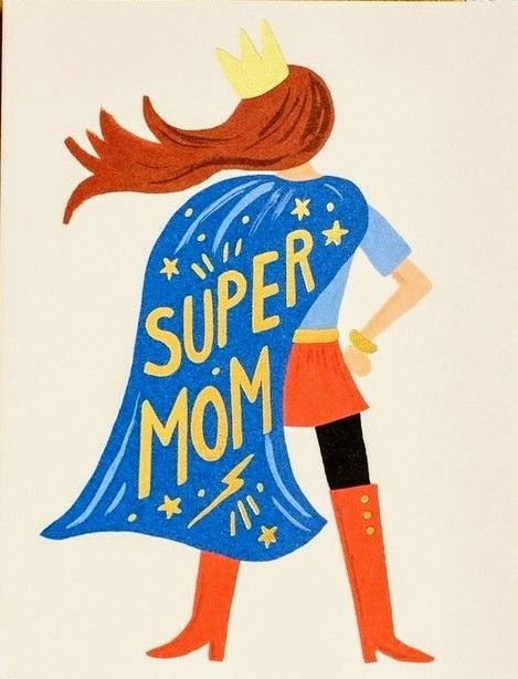 Happy Mother's Day  to one Super Mom Mothers Day Crafts Preschool, Overcoming Perfectionism, Mothers Day Drawings, Mom Drawing, Super Mum, Mothers Day Pictures, Mother's Day Activities, Mom Guilt, Kids Class