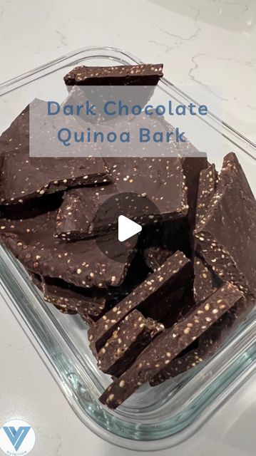 Vulcan Nutrition on Instagram: "Calling all my fellow sweet tooth friends! This quinoa dark chocolate bark is a great way to satisfy your sweet craving, while also adding in some protein and fiber.  My go-to treat: 3/4 cup Oikos triple zero Greek yogurt 1 ounce of chocolate bark 1/2 cup raspberries Sprinkle of granola" Oikos Triple Zero, Chocolate Greek Yogurt, Dark Chocolate Bark, Yogurt Bark, Chocolate Granola, Chocolate Bark, Low Fat Recipes, Chocolate Raspberry, Low Fat