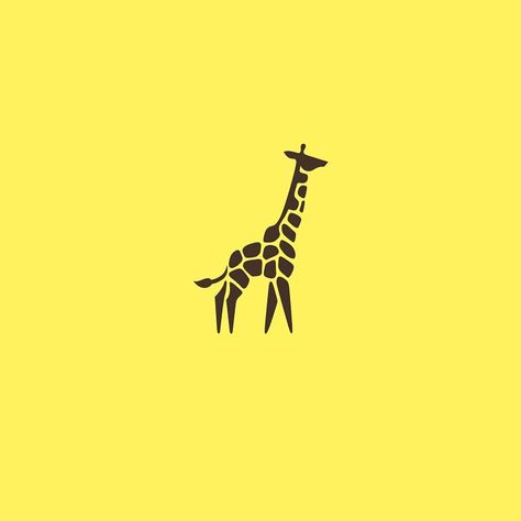 Bodea Daniel / Logo Designer on Instagram: “#giraffe #logo #design #creative #brand #identity #negativespace #illustration #kreatank” Zoo Logo, Minimal Logos, Zoo Project, Giraffe Drawing, Giraffe Illustration, Wild Animals Pictures, Event Logo, Poster Layout, Travel Logo