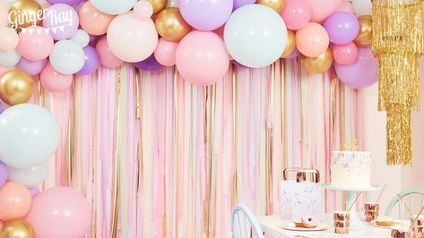 Mix Background, Bday Background, 60 Balloons, Baby Shower Background, Balloon Birthday Party, Birthday Party Backdrop, Zoom Background, Ginger Ray, Virtual Party