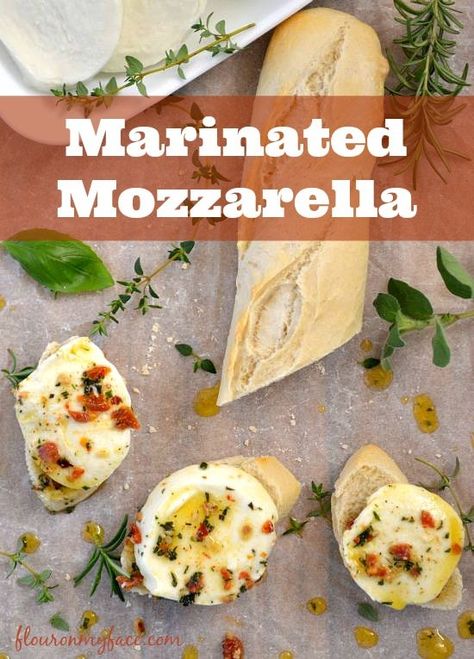 5 Bean Salad Recipe, Tomato Mozzarella Salad Recipe, 5 Bean Salad, Mozzarella Appetizers, Marinated Mozzarella, The Chunky Chef, Chunky Chef, Bean Salad Recipe, Mozzarella Recipes