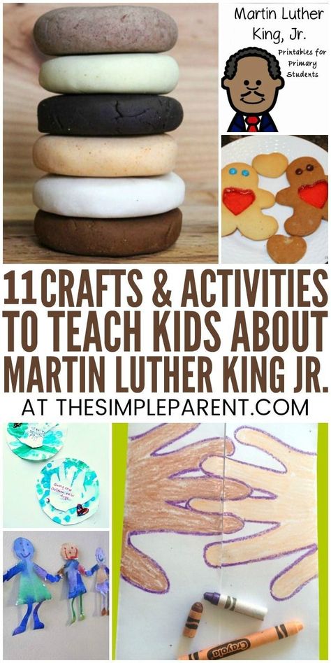 Martin Luther King Jr Activities for #Kindergarten & #Preschool - Teach your kids about this important historical figure with these activities, crafts, and projects. From #IHaveaDream art to a FREE printable, you can celebrate Martin Luther King Jr. Day with your kids while they learn! These are great starters #fortoddlers, as well. Enjoy this free resource #forkids! Martin Luther King Jr Kindergarten, Martin Luther King Jr Crafts, Mlk Crafts, Martin Luther King Activities, Mlk Activities, Martin Luther King Jr Activities, Mlk Jr Day, King Craft, January Activities