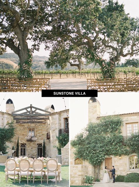 Sunstone Villa wedding venue in California a place to get married in the US with the feel of Italy Italian Inspired Wedding Venues California, Top Wedding Venues In The Us, Vintage Tuscan Wedding, Sunstone Villa, Italian Inspired Wedding, Italian Wedding Venues, Wedding Venue Locations, Urban Wedding Venue, Instagram Emoji