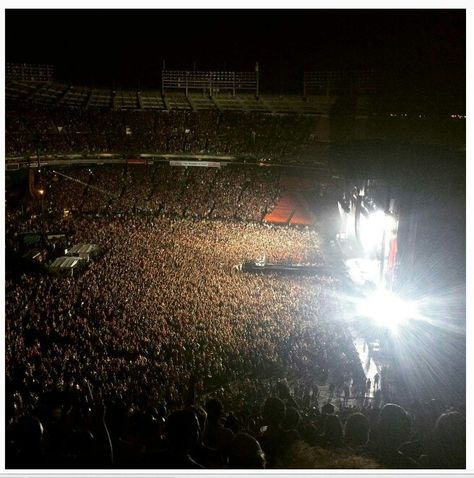 FOO FIGHTERS JULY 4, 2015 RFK Vocal Training Aesthetic, Training Aesthetic, Vocal Training, Concert Stage Design, Vision Board Goals, Concert Stage, Concert Aesthetic, Dave Grohl, Iphone Phone