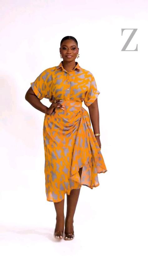 Flower Crepe Material Short Gown Styles, Flower Material Gown Styles, Chiffon Dress Casual Classy, Dope Fashion Outfits, Chiffon Styles, Simple Dress Styles, Chic Dress Classy, Best African Dresses, African Inspired Clothing