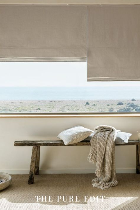 Form meets function in our roman blind collection. Available with blackout or premium eco lining, you will soon be able to browse over 400 naturally stylish options from paired-back plains to delightful printed designs 🌱 Blinds Inspiration, House Blinds, Roman Blind, Sustainable Style, Curtains With Rings, The Pure, Made To Measure Curtains, Roman Blinds, Ready Made