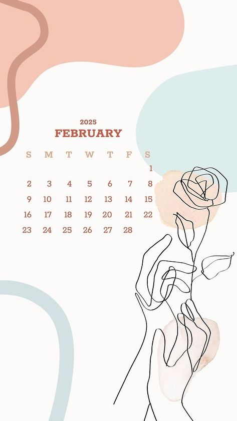 February 2025 calendar Instagram story template, editable design | free image by rawpixel.com / audi February 2025 Calendar, Calendar Instagram Story, Planner Sticky Notes, Monthly Wallpapers, Calendar Aesthetic, Ipad Lockscreen, Sticky Note Planner, 2025 Calendar, Minimal Wall