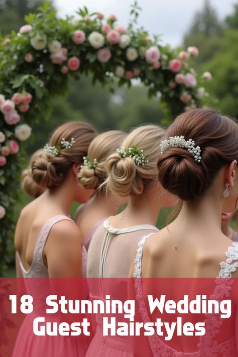 Did you know that the perfect wedding guest hairstyle can make or break your look? Dive into our ultimate guide full of stunning ideas for long, short, and medium hair. Whether you're rocking an updo, curls, or something in between, find the style that’ll turn heads. Explore 18 breathtaking photos and get inspired for the big day. Don’t miss out on the latest trends and tips to nail that perfect hairstyle! Hairstyle Wedding Guest, Updo Curls, Guest Hairstyles, Hairstyle Wedding, Guest Hair, Perfect Hairstyle, Wedding Guest Hairstyles, Wedding Cakes Vintage, You're Invited