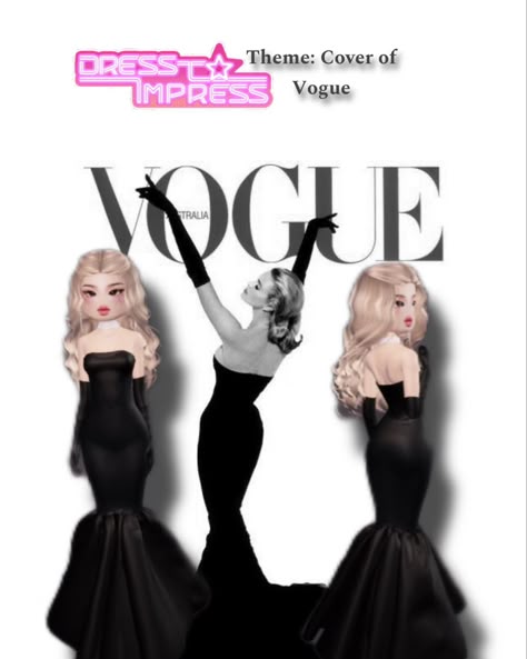 Dti , dress to impress , theme , cover of vogue , vogue Cover Of Vogue Outfit Inspo Dti, Magizen Covers Dress To Impress, Dti Vogue Theme, Cover Of Vogue Theme Dress To Impress, Dti Cover Of Vogue No Vip, Dress To Impress Outfits Cover Of Vogue, Cover Of Vogue Dti Outfit, Dti Magazine Cover Vip, Dti Theme Cover Of Vogue