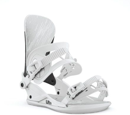 Union Men's Ultra Snowboard Bindings White M Freestyle Snowboard, Womens Snowboard, Cool Bike Accessories, Blue Tomato, Snowboard Boots, Ski Boots, The Union, Metallic Blue, Rei Co-op