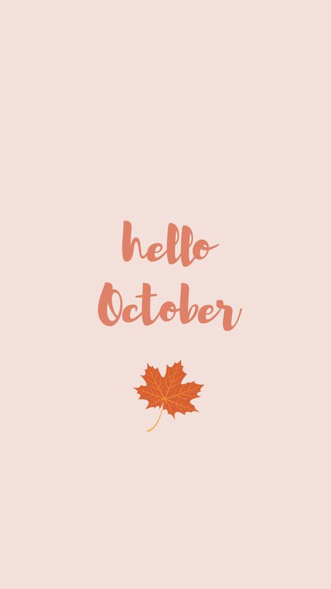 Hello October mobile wallpaper for iPhone and Android. 2023 Iphone Wallpaper, Iphone Wallpaper October, Hello October Images, Fall Backgrounds Iphone, October Wallpaper, Pumpkin Wallpaper, Iphone Wallpaper Aesthetic, Hello October, Cute Fall Wallpaper