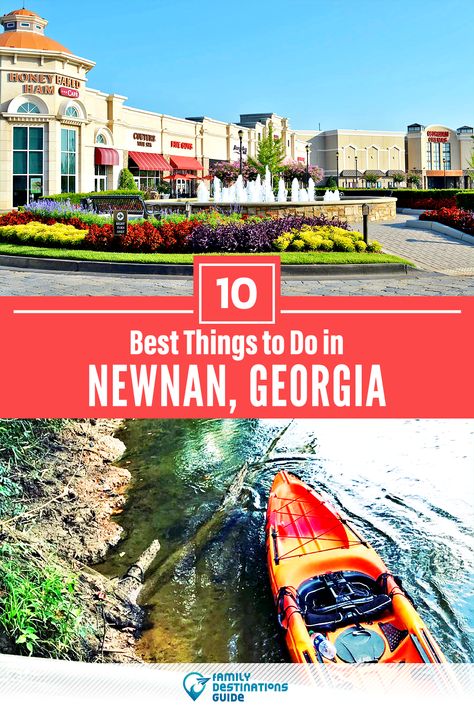 Want to see the most incredible things to do in Newnan, GA? We’re FamilyDestinationsGuide, and we’re here to help: From unique activities to the coolest spots to check out, discover the BEST things to do in Newnan, Georgia - so you get memories that last a lifetime! #newnan #newnanthingstodo #newnanactivities #newnanplacestogo Places To Visit In Georgia, Northern Georgia Things To Do In, Places To See In Georgia, Georgia Bucket List Places To Visit, Things To Do In Georgia Country, Things To Fo, Newnan Georgia, Newnan Ga, Family Destinations