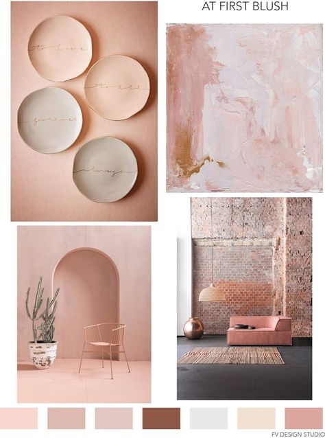 FV TREND x COLOR | AT FIRST BLUSH - SS 2019 Hallway Lamp, Fashion Design Inspiration, Interior Boho, Brick Interior, Ralph Russo, Interior Vintage, Color Trends Fashion, Kids Fashion Trends, Fashion Design Patterns