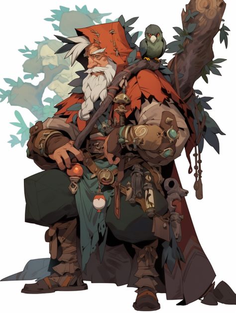 Anime People Drawings, Cowboy Character Design, Dnd Druid, Dungeons And Dragons Characters, Dnd Art, Dungeons And Dragons Homebrew, Character Design Male, Fantasy Inspiration, Dark Souls