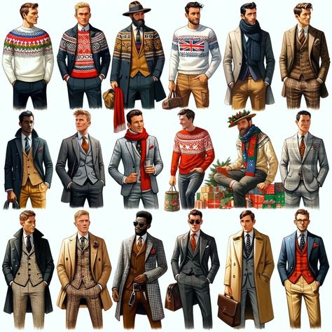 The Ultimate Christmas Party Outfit Guide 2024 - Hockerty Christmas Outfit Ideas For Men, Ultimate Christmas Party, Christmas Outfit Men, Christmas Party Fashion, Casual Christmas Party Outfit, Cozy Diy, Elegant Ornaments, Dress Code Casual, Trendy Christmas Outfits