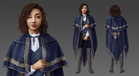 Magic Student, Student Character, Fire Magic, D D Character Ideas, Roleplay Characters, An Elf, Fantasy Inspiration, Fantasy Clothing, Dnd Characters