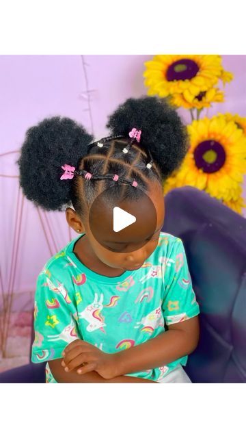 Paris Aminu | kids hairstyles on Instagram: "Rubber band hairstyles for girls
#kidshairstyles 

Hair products from @havensfinestnaturals" Rubber Band Hairstyles For Kids, Band Hairstyles, Rubber Band Hairstyles, Hairstyles For Girls, Hairstyles For Kids, July 25, Rubber Band, Rubber Bands, Hair Products